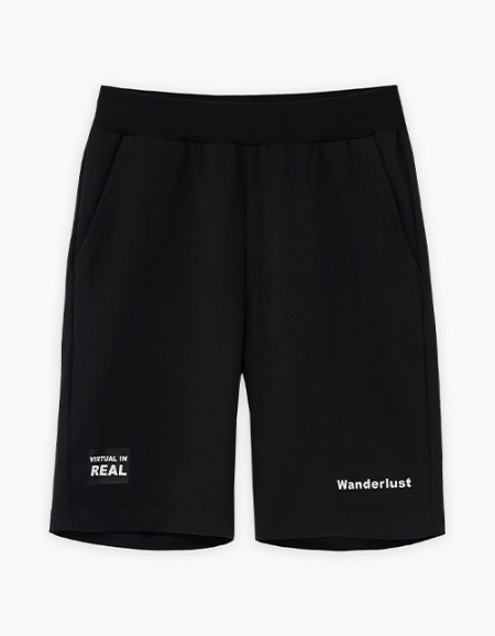 Чёрные шорты для мальчика