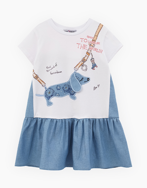 Стильное платье для девочки