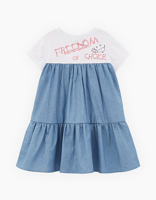 Стильное платье для девочки