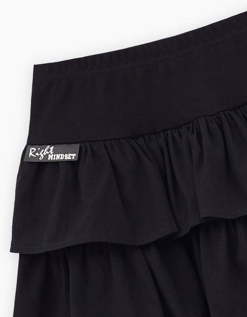 Чёрная юбка для девочки Чёрная юбка для девочки