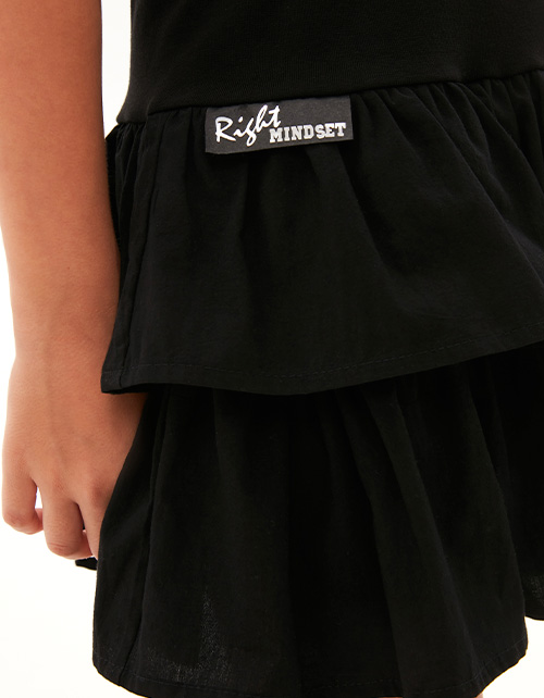 Чёрная юбка для девочки Чёрная юбка для девочки