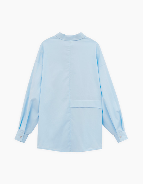 Голубая блузка для девочки