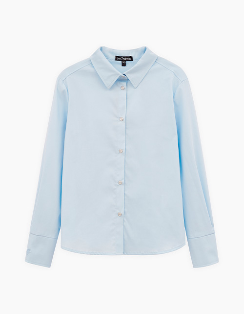 Голубая блузка для девочки Голубая блузка для девочки