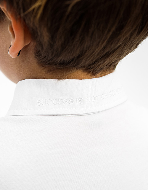 Белая рубашка с коротким рукавом для мальчика Белая рубашка с коротким рукавом для мальчика