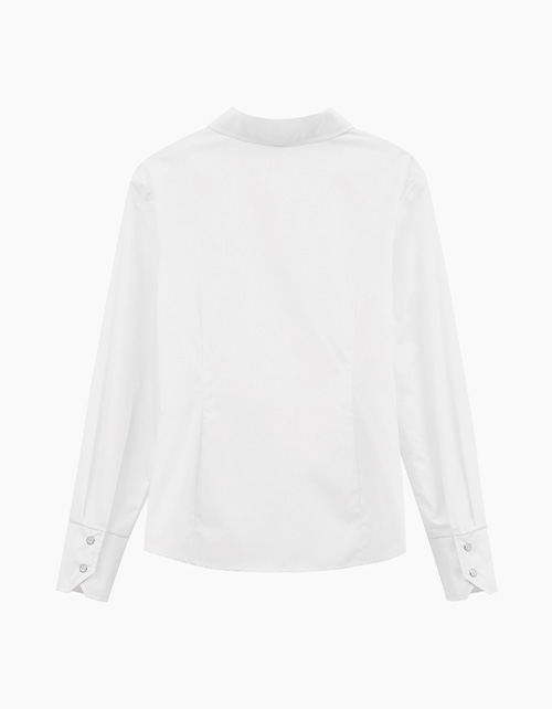 Белая блузка для девочки