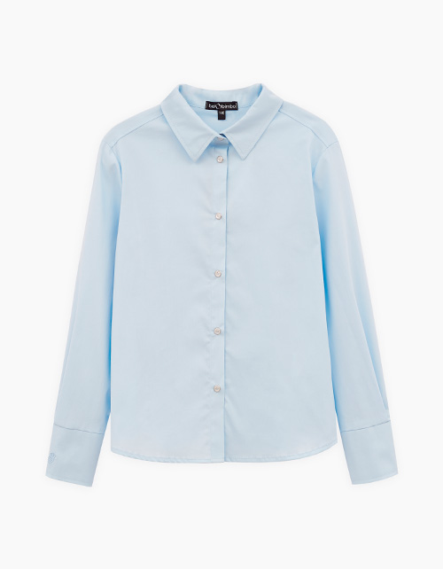 Голубая блузка для девочки Голубая блузка для девочки