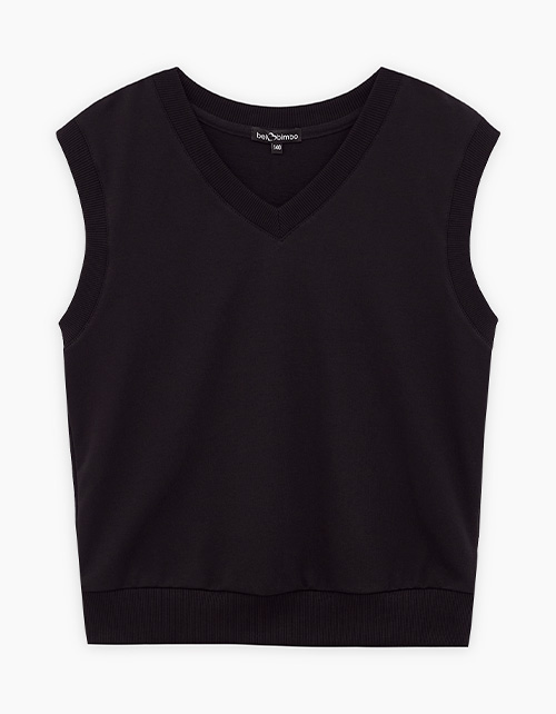 Чёрный жилет для мальчика Чёрный жилет для мальчика