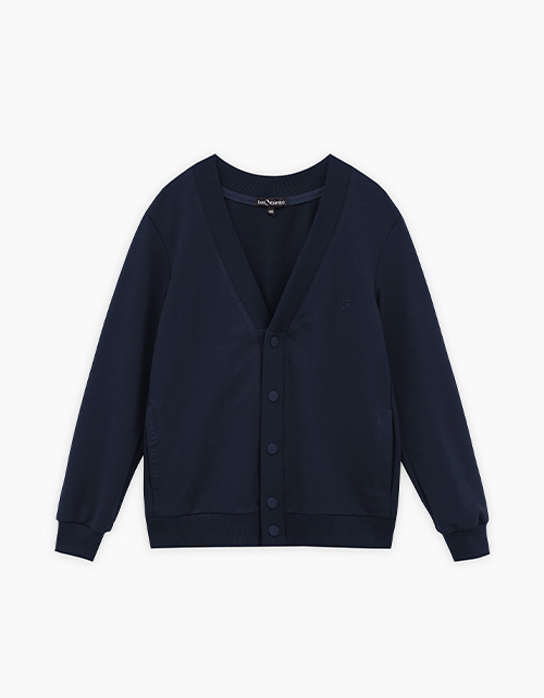 Тёмно-синий кардиган для мальчика Тёмно-синий кардиган для мальчика
