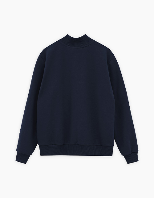 Тёмно-синий жакет-бомбер для мальчика