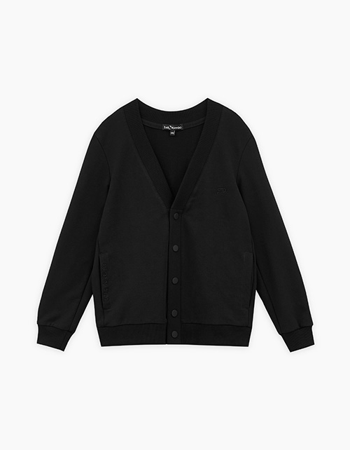 Чёрный кардиган для мальчика