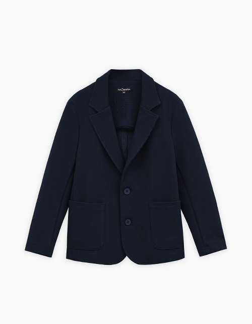 Тёмно-синий пиджак для мальчика