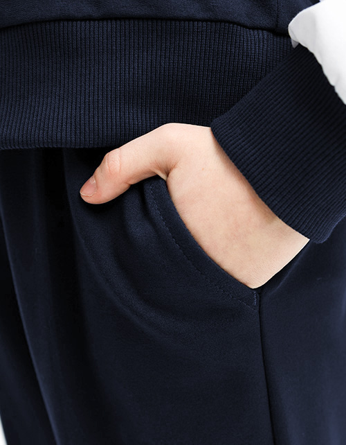 Тёмно-синие брюки для мальчика Тёмно-синие брюки для мальчика