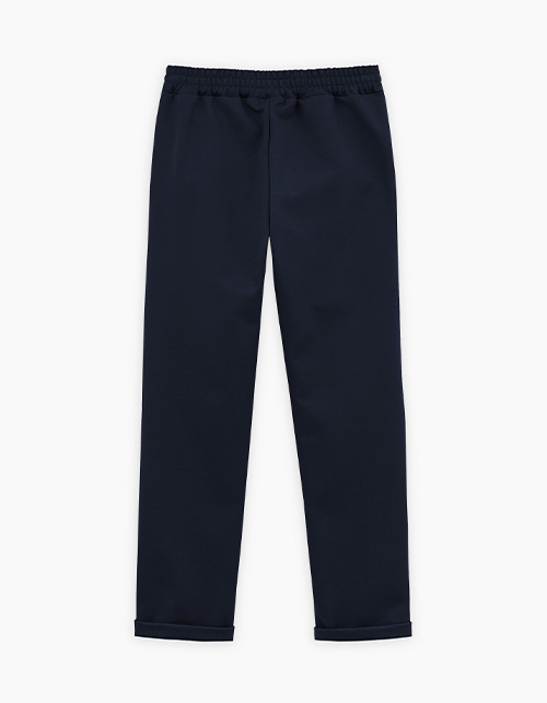 Тёмно-синие брюки для мальчика Тёмно-синие брюки для мальчика