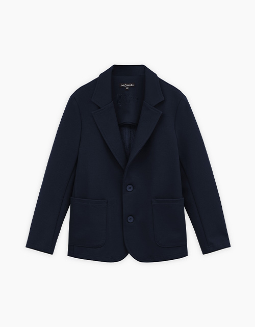 Тёмно-синий пиджак для мальчика