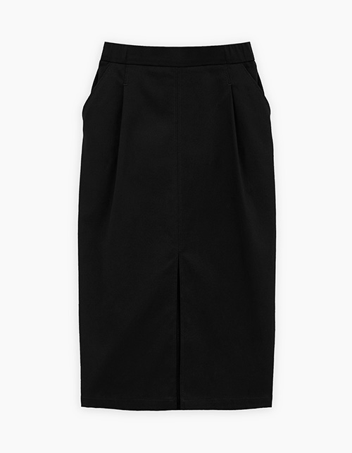 Чёрная юбка-миди для девочки Чёрная юбка-миди для девочки