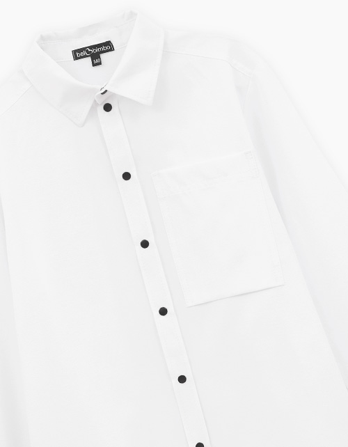 Белая рубашка для мальчика Белая рубашка для мальчика