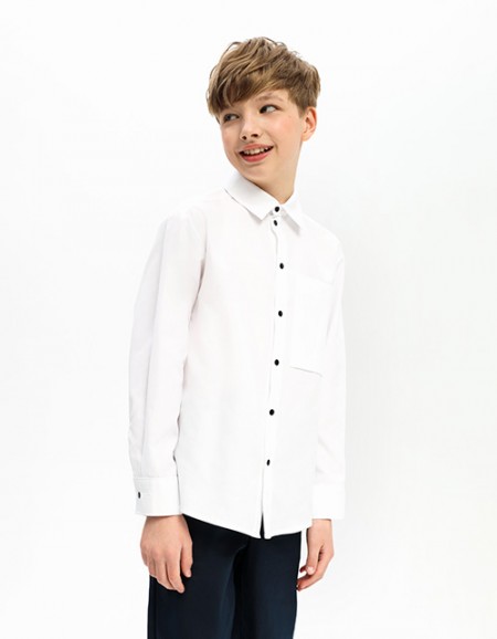 Белая рубашка для мальчика