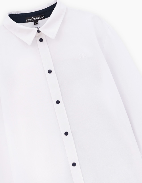 Белая рубашка для мальчика