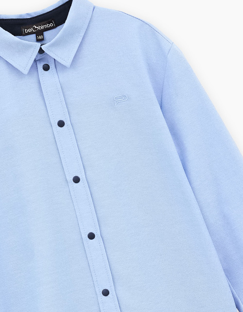 Голубая рубашка для мальчика Голубая рубашка для мальчика