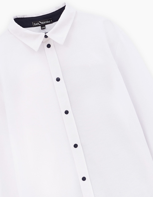 Белая рубашка для мальчика