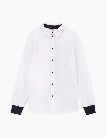 Белая рубашка для мальчика