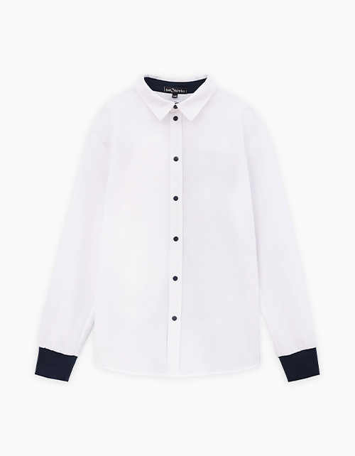 Белая рубашка для мальчика Белая рубашка для мальчика