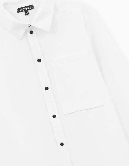 Белая рубашка для мальчика Белая рубашка для мальчика