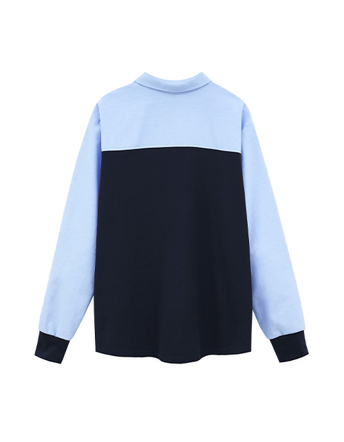 Голубая рубашка для мальчика