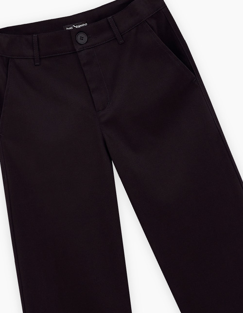 Чёрные брюки для мальчика