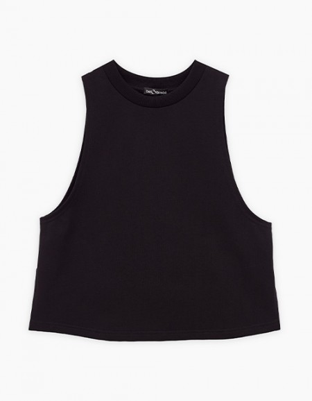 Чёрный жилет для девочки