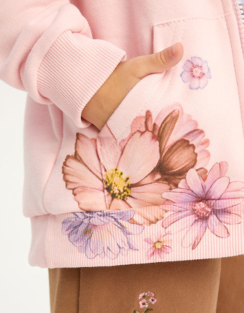 Светло-розовый жакет для девочки Светло-розовый жакет для девочки