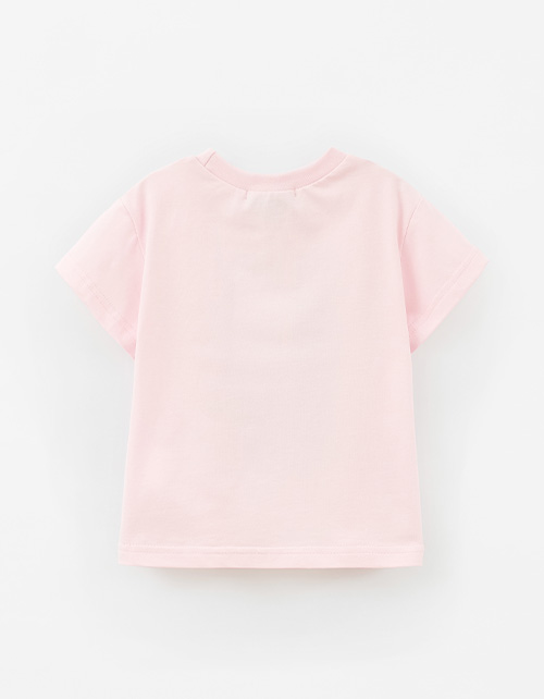 Светло-розовая футболка для девочки