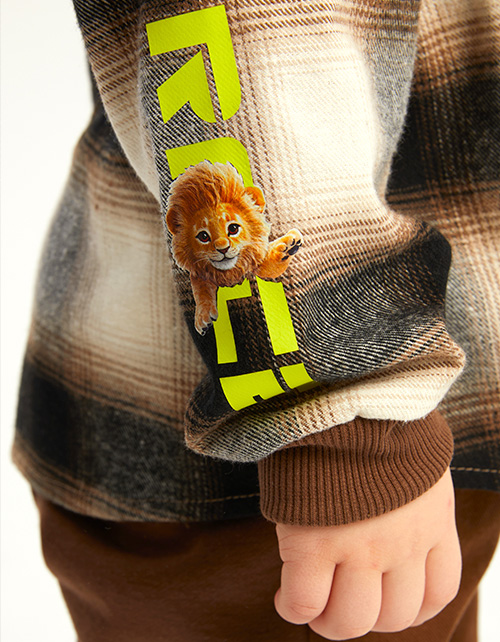 Рубашка в клетку для мальчика Рубашка в клетку для мальчика