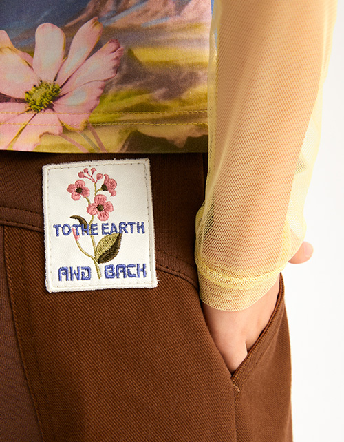 Брюки багги для девочки