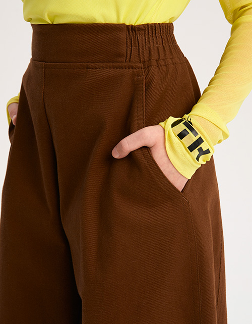 Брюки багги для девочки