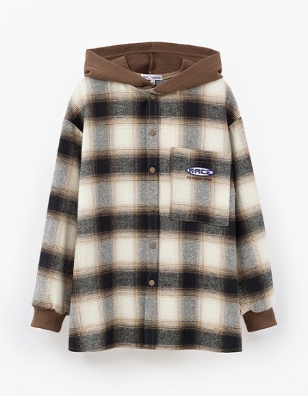 Рубашка с капюшоном для мальчика