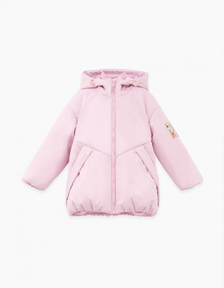 Осенняя светло-розовая куртка для девочки Осенняя светло-розовая куртка для девочки