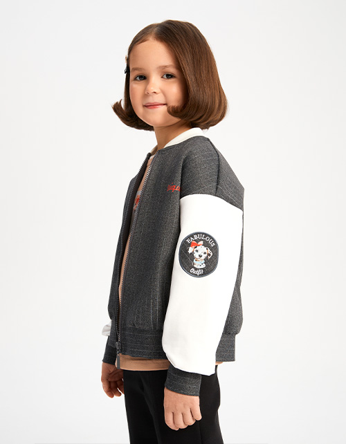 Стильный жакет для девочки