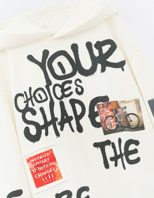 Дизайнерское худи для мальчика