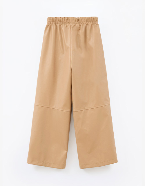 Брюки из эко-кожи для девочки