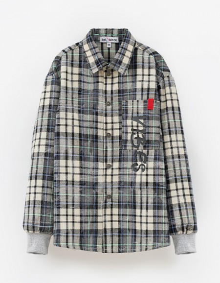 Рубашка в клетку для мальчика Рубашка в клетку для мальчика