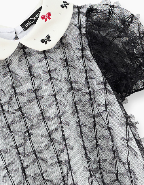 Чёрное платье для девочки Чёрное платье для девочки