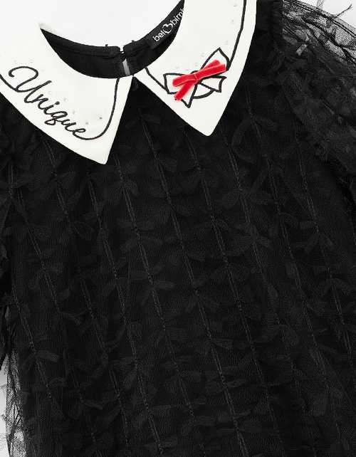 Чёрное платье для девочки Чёрное платье для девочки