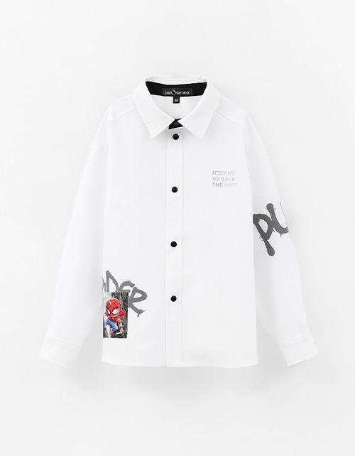 Белая рубашка для мальчика