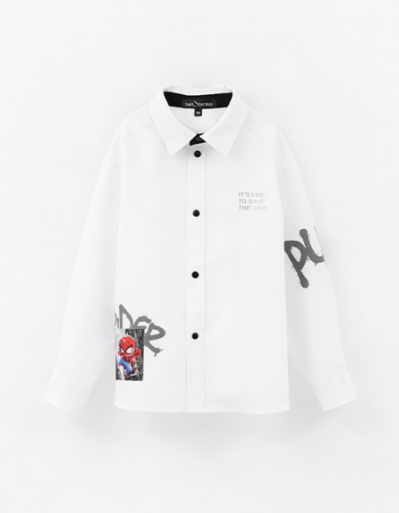 Белая рубашка для мальчика