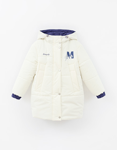 Зимняя двухсторонняя куртка для девочки