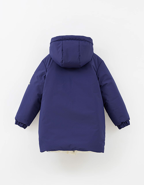 Зимняя двухсторонняя куртка для девочки