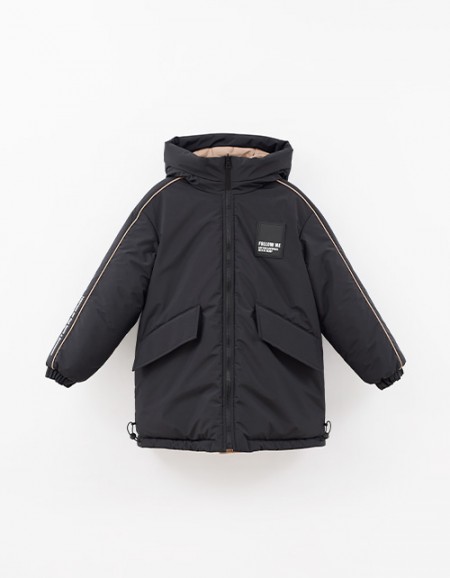 Зимняя двухсторонняя куртка для девочки