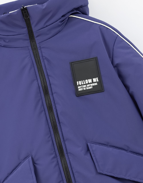 Зимняя двухсторонняя куртка для девочки