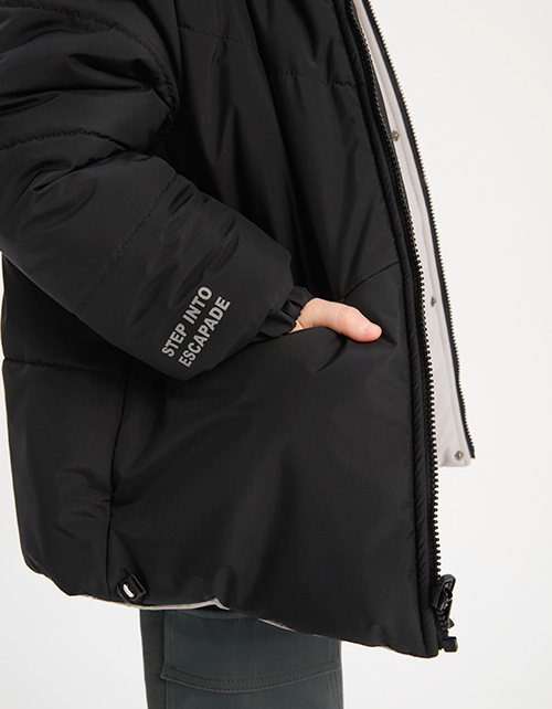 Зимняя двухсторонняя куртка для мальчика